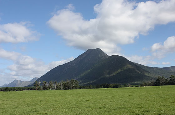 Tsitsikamma mountain range